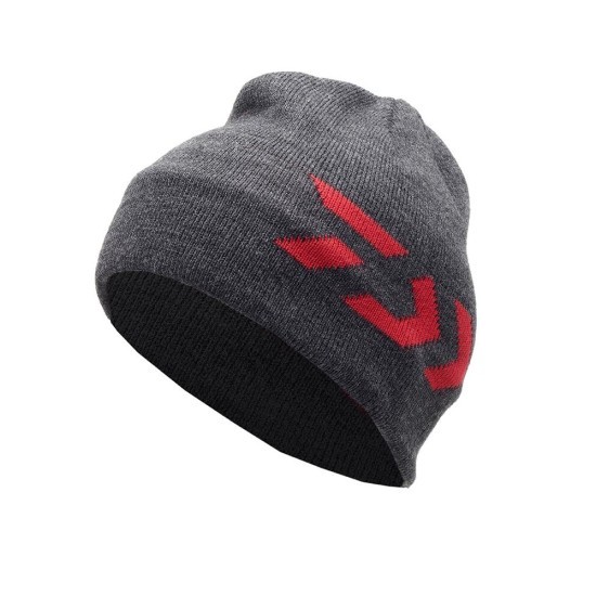Căciulă Daiwa Thermal Beanie, Grey/Red