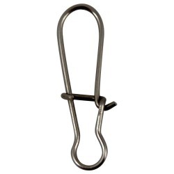 Agrafă Gamakatsu Hyper Ez Snap, Stainless Black Nickel, Nr.3/11kg, 7buc/plic