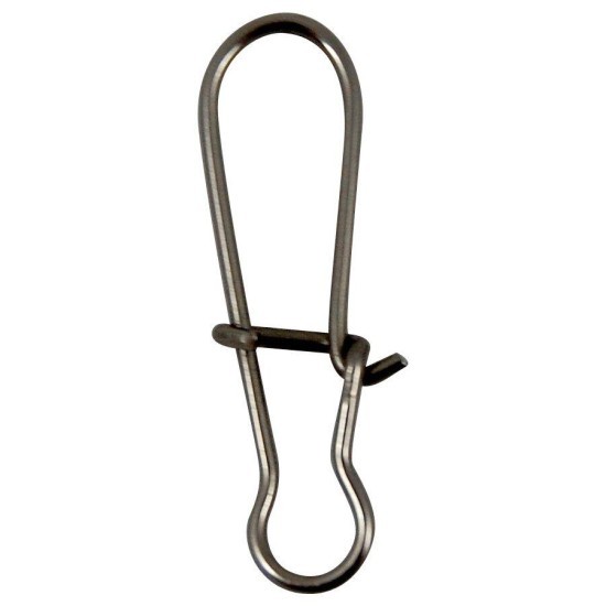 Agrafă Gamakatsu Hyper Ez Snap, Stainless Black Nickel, Nr.3/11kg, 7buc/plic Agrafă Gamakatsu Hyper Ez Snap, Stainless Black Nickel, Nr.3/11kg, 7buc/plic