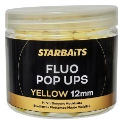 Pop-up Starbaits, Yellow Fluo, 12mm