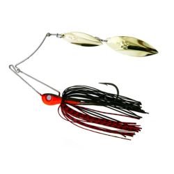 Spinnerbait Mustad Arm Lock, Black/Orange, 10g