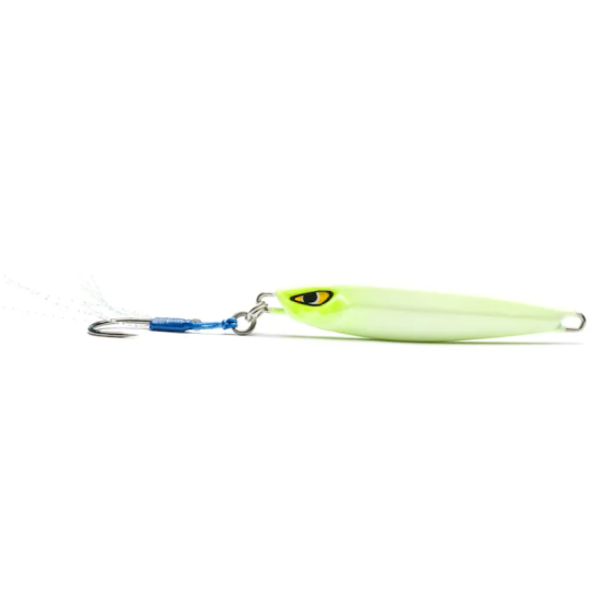 Pilker Mustad Jig Tracershot, Glow, 8cm/15g