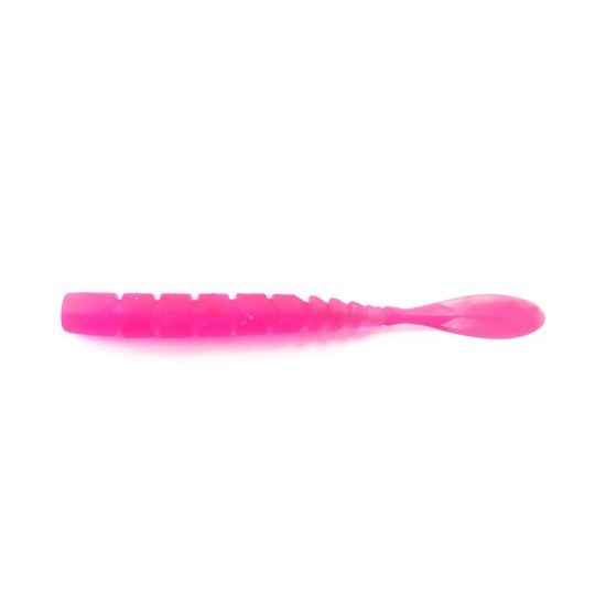 Grub Mustad Aji Micro Fla, UV Clear Pink, 5cm, 15buc/plic
