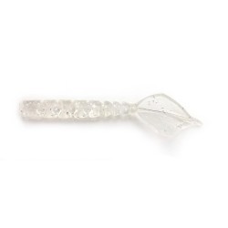 Grub Mustad Aji Micro Hila, Clear Silver Glitter, 4.3cm, 12buc/plic