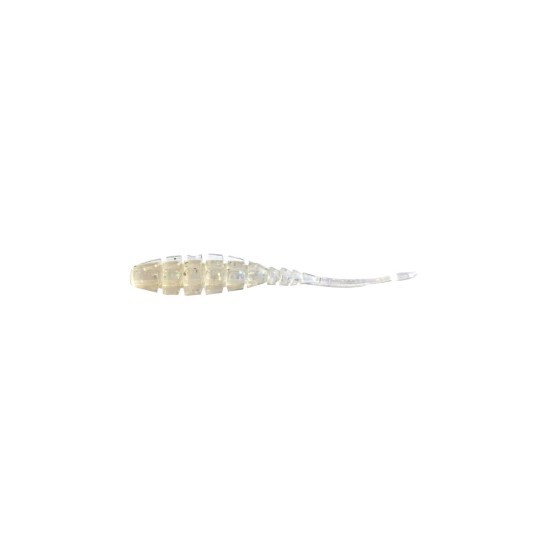Grub Mustad Aji Micro Naf, Clear Rainbow Glitter, 5cm, 10buc/plic Grub Mustad Aji Micro Naf, Clear Rainbow Glitter, 5cm, 10buc/plic
