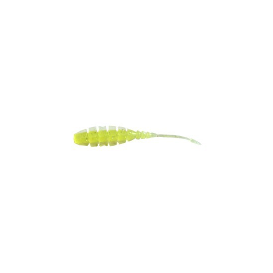 Grub Mustad Aji Micro Naf, UV Clear Chartreuse, 5cm, 10buc/plic
