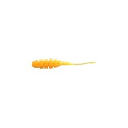 Grub Mustad Aji Micro Naf, Orange Glow Glitter, 5cm, 10buc/plic