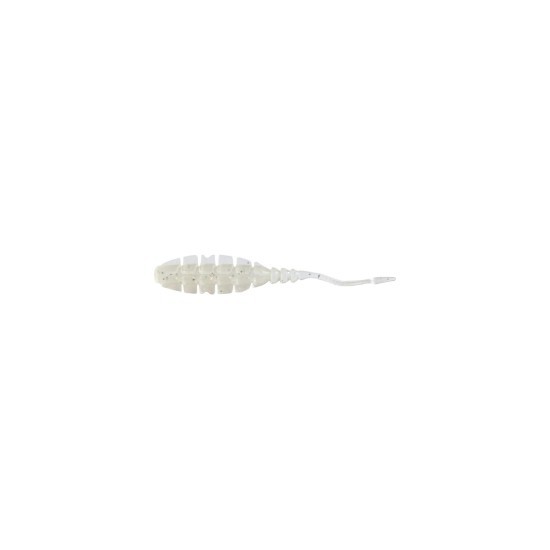 Grub Mustad Aji Micro Naf, Clear Lum-Silver Glitter, 5cm, 10buc/plic