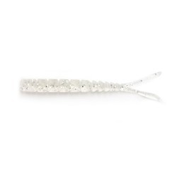 Grub Mustad Aji Micro Pilo, Clear Rainbow Glitter, 5cm, 15buc/plic