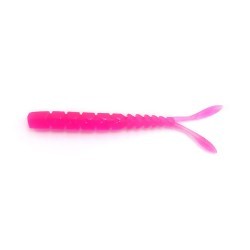 Grub Mustad Aji Micro Pilo, UV Clear Pink, 5cm, 15buc/plic