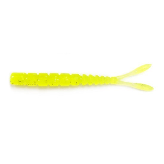 Grub Mustad Aji Micro Pilo, UV Clear Chartreuse, 5cm, 15buc/plic