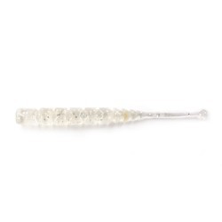 Grub Mustad Aji Micro Plu, Clear Rainbow Glitter, 5cm, 15buc/plic