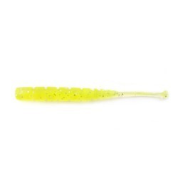 Grub Mustad Aji Micro Plu, UV Clear Chartreuse, 5cm, 15buc/plic