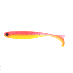 Shad Mustad Mezashi Tail Minnow Floating, Shocking Pink, 8.8cm, 6buc/plic