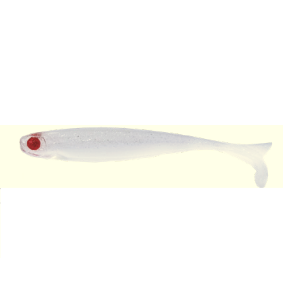 Shad Mustad Mezashi Tail Minnow Floating, Shirasu, 7.6cm, 6buc/plic