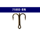 Ancore Mustad Durasteel, Nichel, Nr.1, 25buc/plic Ancore Mustad Durasteel, Nichel, Nr.1, 25buc/plic