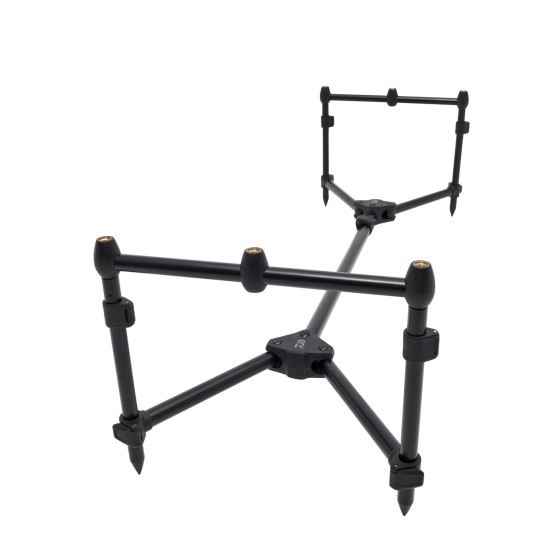 Rod Pod Daiwa Black Widow Low Level, 3 posturi Rod Pod Daiwa Black Widow Low Level, 3 posturi