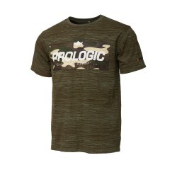 Tricou Prologic Bark Burn, Olive Green, X-Large