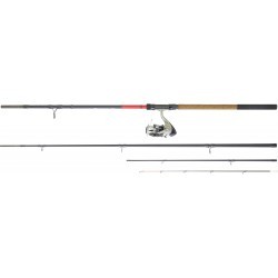 Combo feeder Lansetă Daiwa Sweepfire, 3m/10-40g, 3+2buc + Mulinetă Daiwa DF 2500A