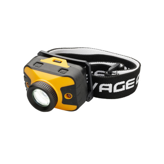 Lanternă de cap Savage Gear Uv/Zoom, 5W, 400 Lumeni Lanternă de cap Savage Gear Uv/Zoom, 5W, 400 Lumeni