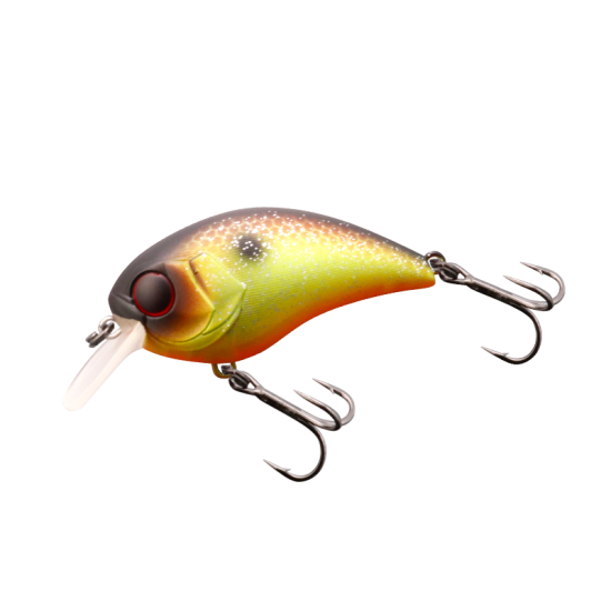 Vobler Jackall Mushbob 50SR, Muddy Chartreuse Fish, 5cm/9g