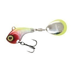 Spinnertail Jackall Deracoup Spinner, HL Clown, 7g