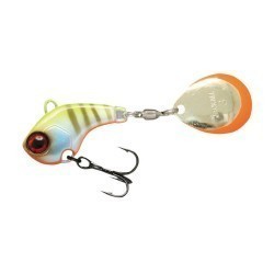 Spinnertail Jackall Deracoup Spinner, Chartreuse Back Bluegill, 7g