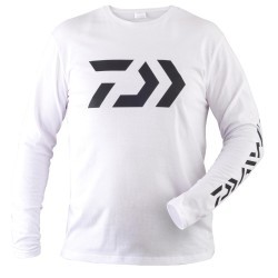 Bluză Daiwa D-Vec LS, White, X-Large