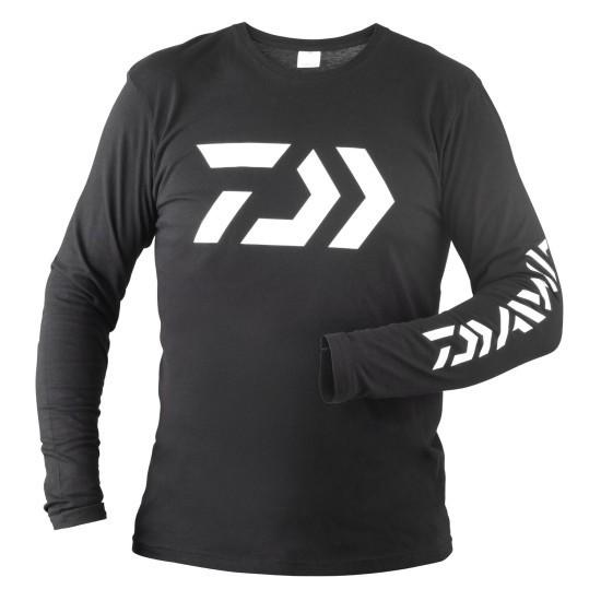 Bluză Daiwa D-Vec LS, Black, Small