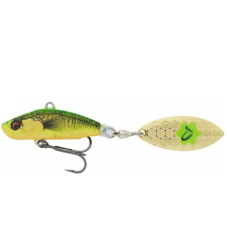 Spinnertail Savage Gear 3D Sticklebait Tailspin, Firetiger, 7.3cm/13g