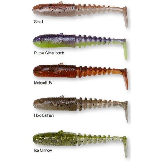 Shad Savage Gear Gobster, Clear Water Mix, 11.5cm/16g, 5buc/plic Shad Savage Gear Gobster, Clear Water Mix, 11.5cm/16g, 5buc/plic