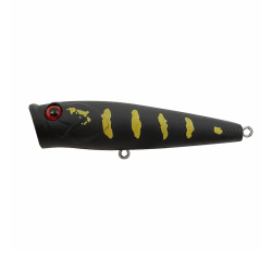 Vobler Mustad Burpy Popper, Black Peacock, 6.5cm/6.3g