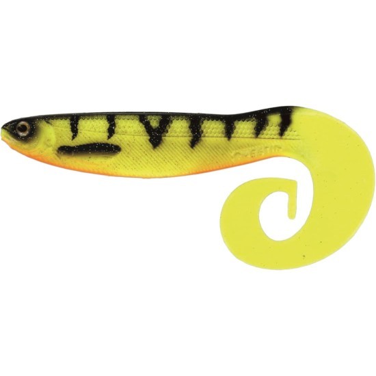 SHAD WESTIN CURLTEEZ CURLTAIL 8.5CM 6G FIRE PERCH 2BUC/PLIC