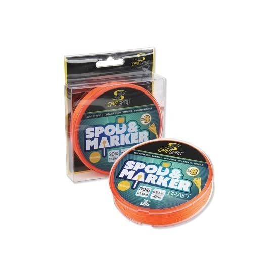 SPOD AND MARKER BRAID 300M 0,20MM 30LB ORANGE