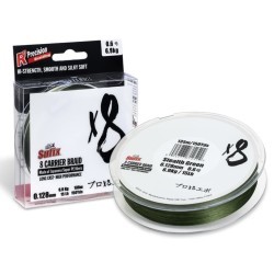 Sufix X8 135M 0.185MM 15.5KG 1.2 35LB STEALTH GREEN