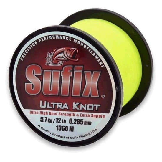 ULTRA KNOT 1/4LB 0.355MM/20.0LB/OPAQUE YELLOW