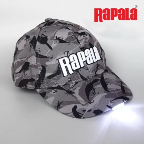Rapala LureCamo sapca cu 5 leduri (camuflaj)