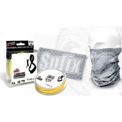 Sufix X8 300M 0.165MM/10.5KG 1/23LB/HOT YELLOW + buff Sufix