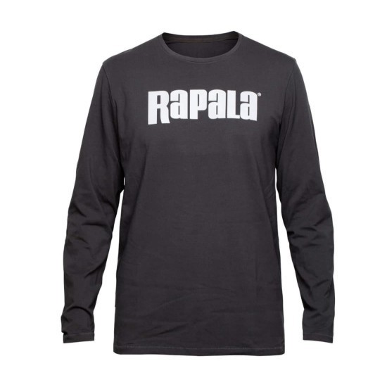 Rapala long sleeve Charcoal T-Shirt (L)