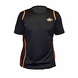 Tricou Dynamite Baits, negru/portocaliu, mărimea XXL