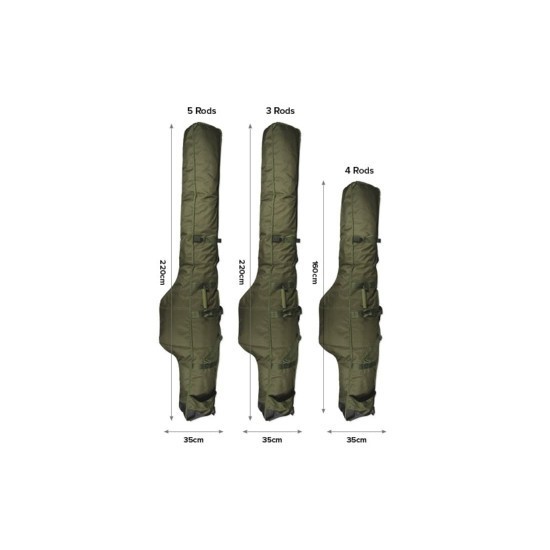 Carp Spirit Magnum Multi-Sleeves 13' - 3 lansete Carp Spirit Magnum Multi-Sleeves 13 - 3 lansete