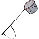 Minciog cauciucat  Rapala Karbon  Jetty 50x40cm coada telescopica 45-300cm