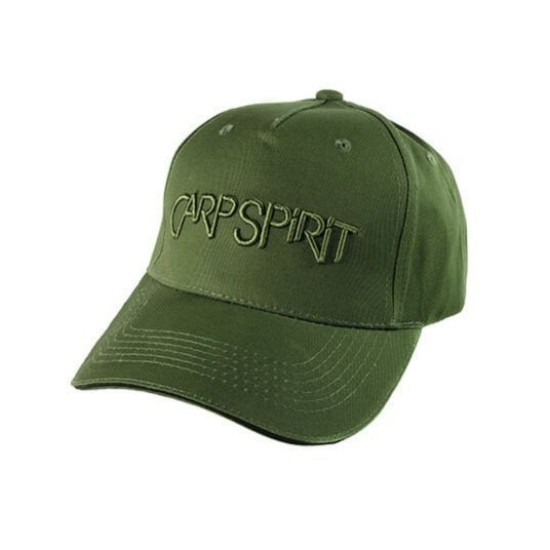 Carp Spirit sapca basebal verde logo 3D