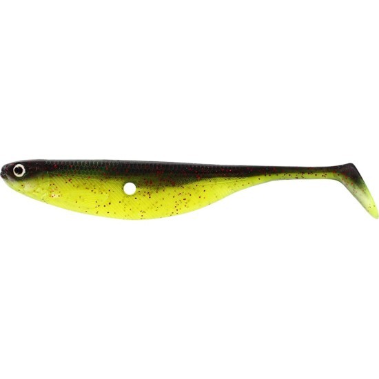 SHAD WESTIN SHADTEEZ HOLLOW 8CM 4G BLACK/CHARTREUSE 3BUC/PLIC