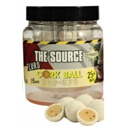 Source Fluro White Corkball Pop-ups - 15mm  cutie