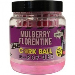 Mulberry Florentine Fluro Corkball Pop-Ups - 15mm cutie