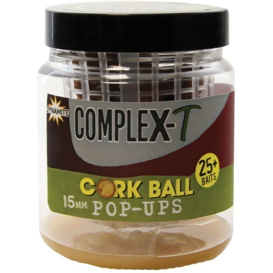 CompleX-T Foodbait Corkball Pop-ups - 15mm cutie