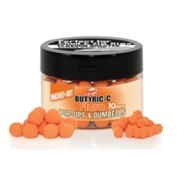 Butyric C fluro washed outs Pop Ups 10mm boilies and dumbells  cutie