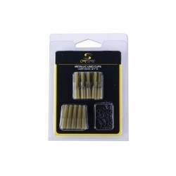 Metalic Lead Clip Pack WEED GREEN X 10