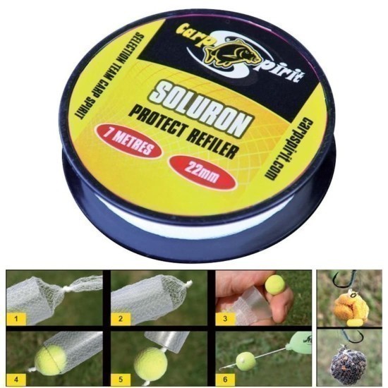 Protectie plasa solubila PVA rezerva 14mm (7M) Protectie plasa solubila PVA rezerva 14mm (7M)